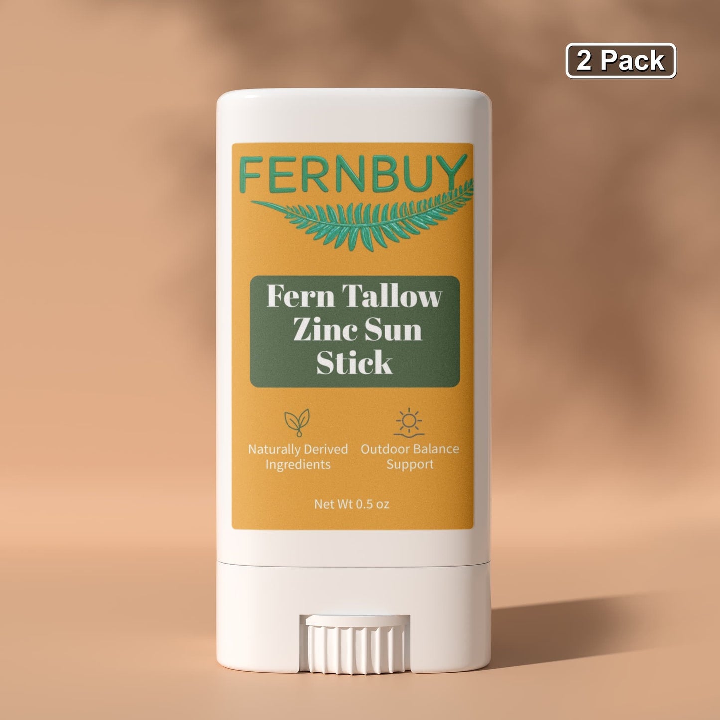 Fern Tallow Zinc Sun Stick 2 Pack - Fernbuy