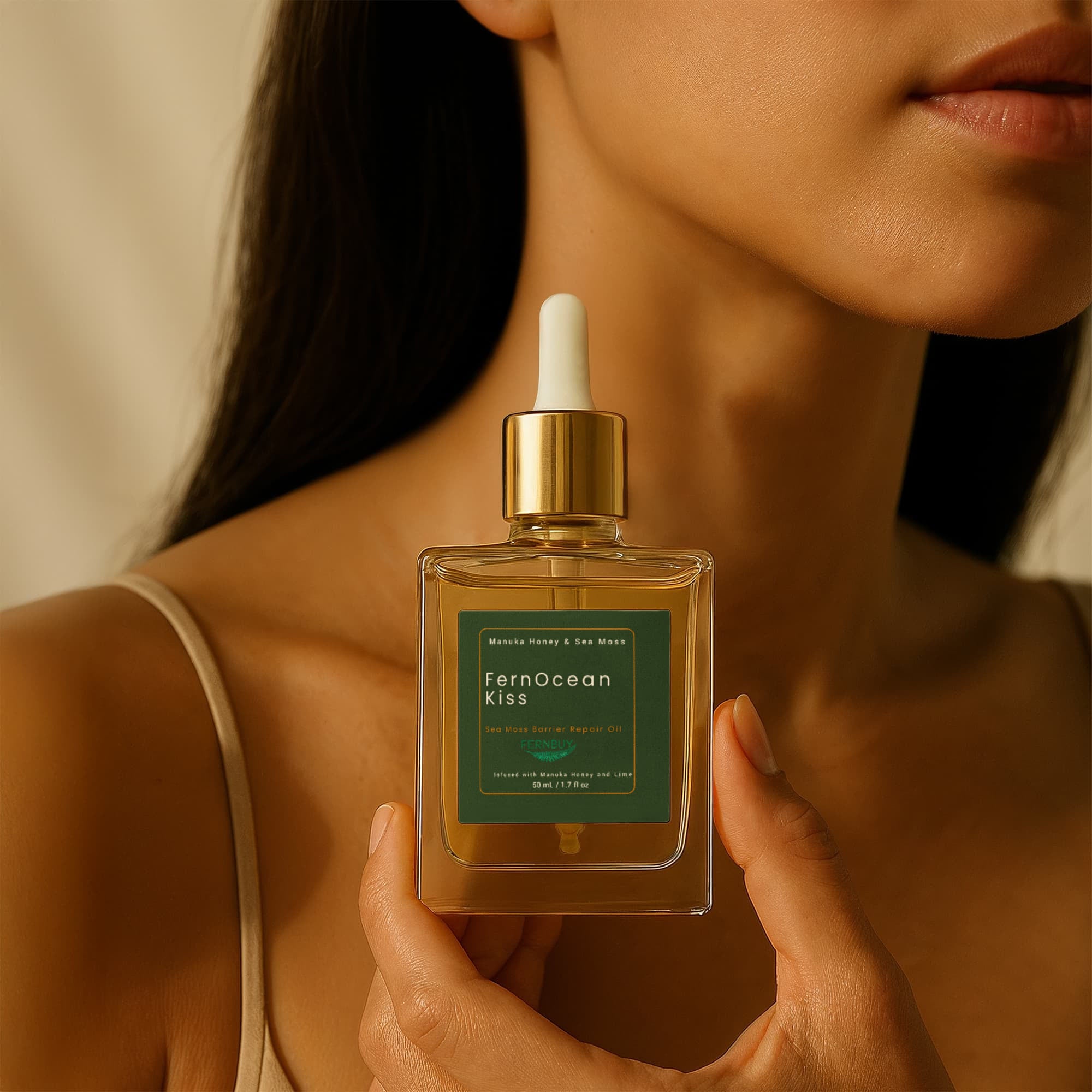 Fern Ocean Kiss Manuka Honey Sea Moss Post-Shave Oil