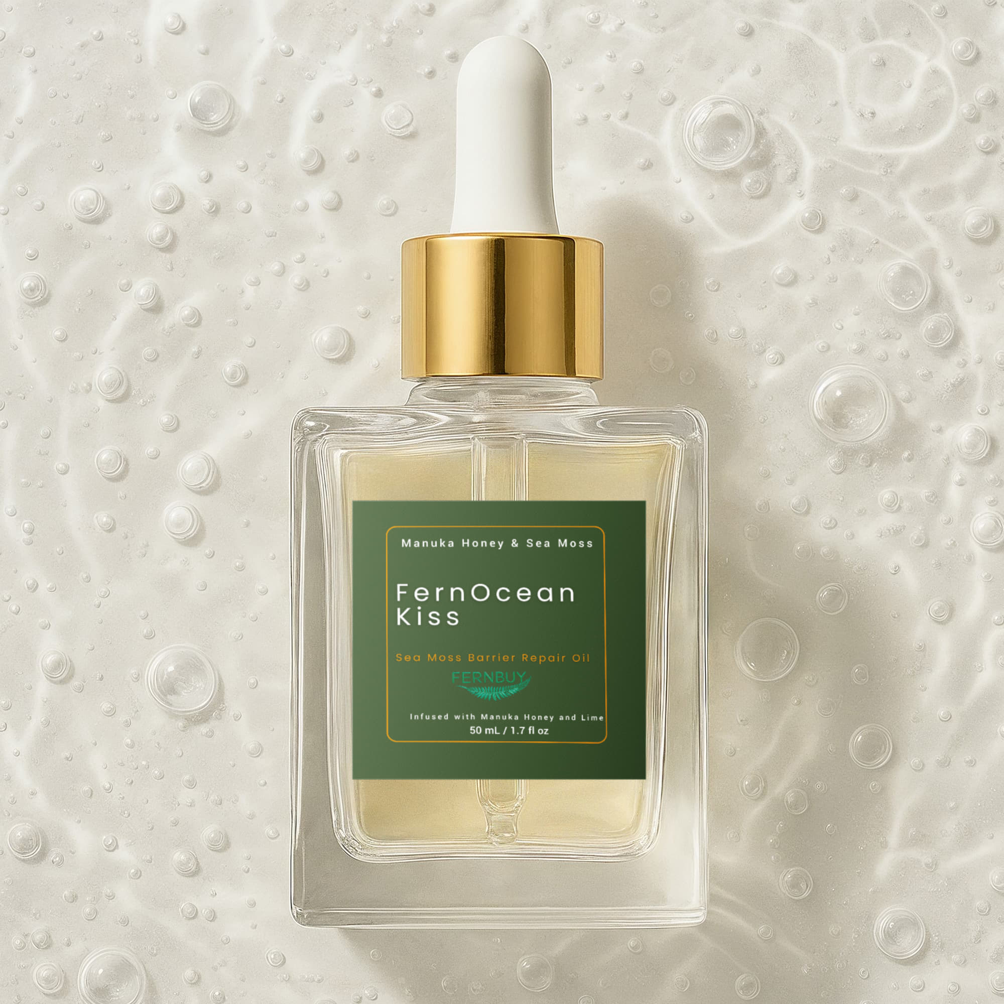 Fern Ocean Kiss Manuka Honey Sea Moss Post-Shave Oil