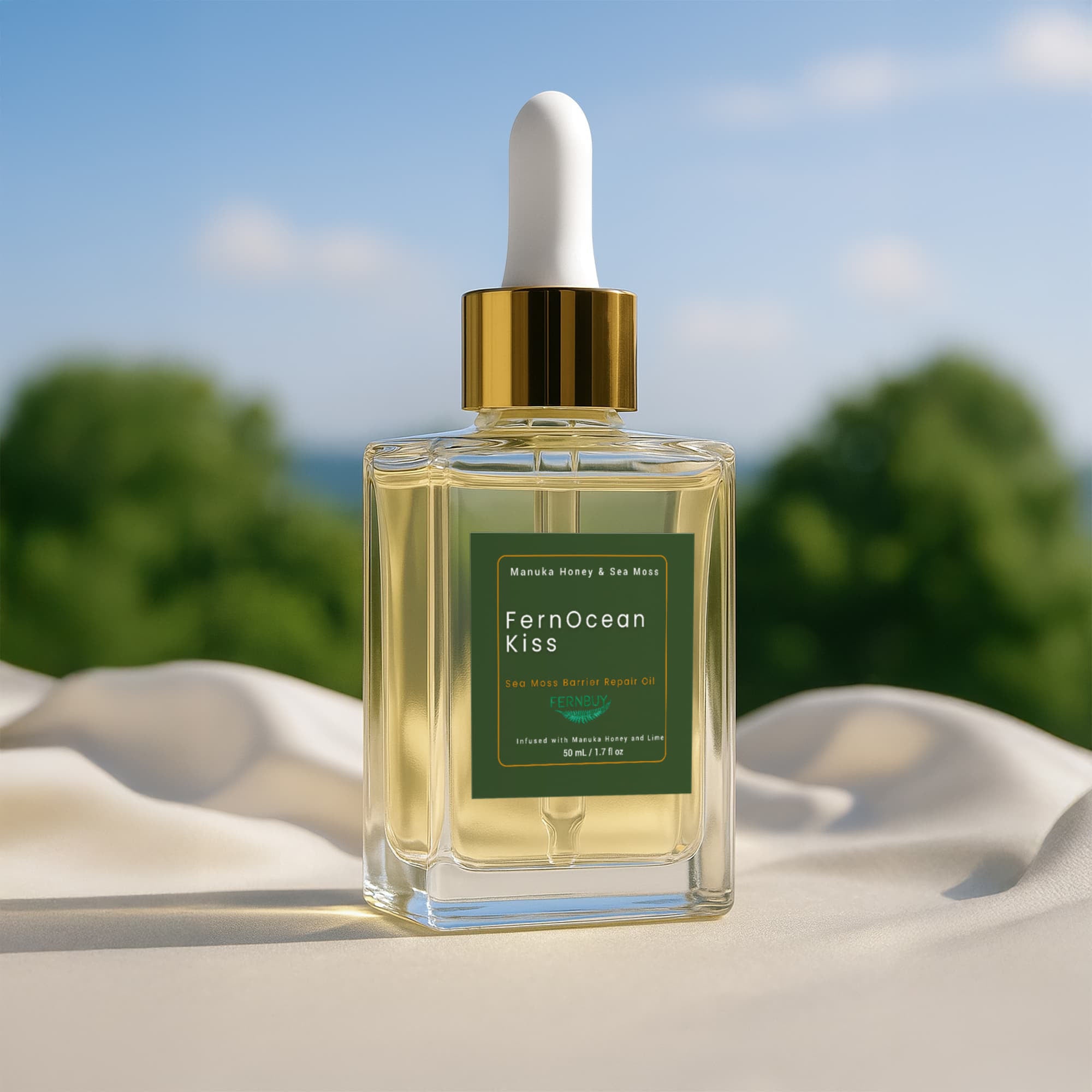 Fern Ocean Kiss Manuka Honey Sea Moss Post-Shave Oil