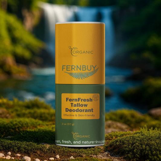Fern Fresh Natural Tallow Deodorant Stick - Fernbuy