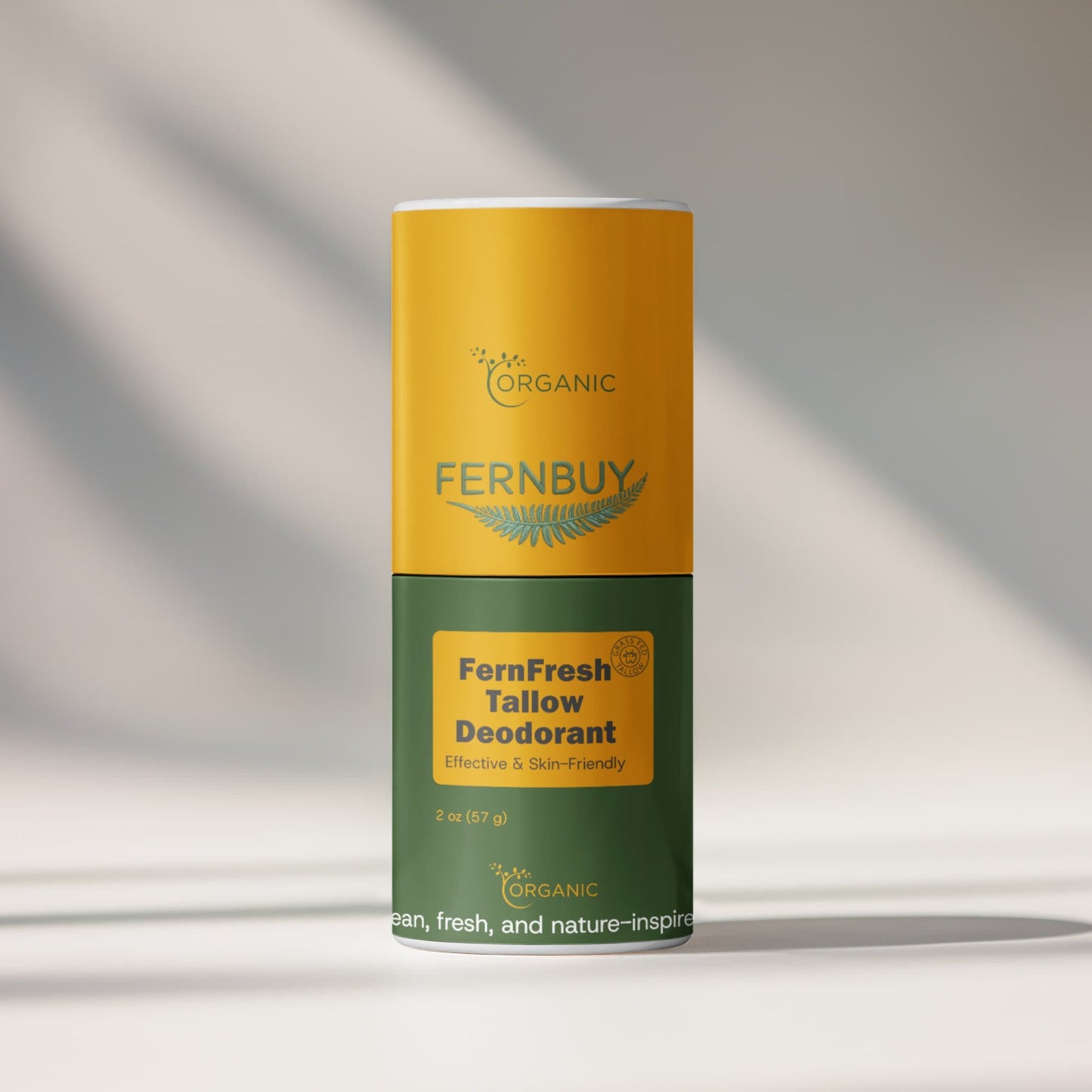 Fern Fresh Natural Tallow Deodorant Stick - Fernbuy
