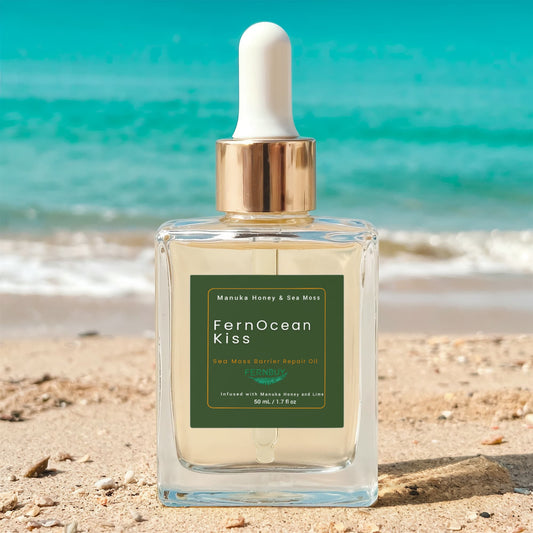 Fern Ocean Kiss Manuka Honey Sea Moss Post - Shave Oil - Fernbuy